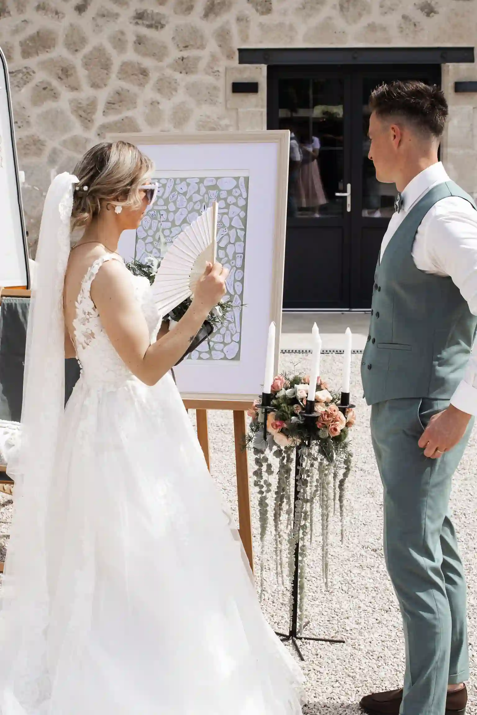 Mariée, choix du motif